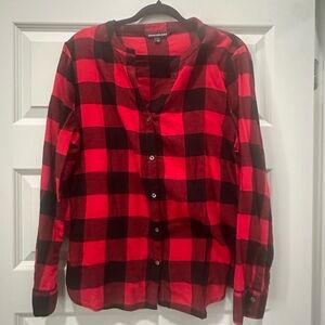 Calvin Klein Buffalo Plaid Button-Up Shirt